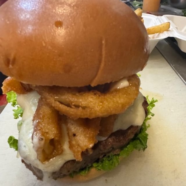 French Onion Burger.