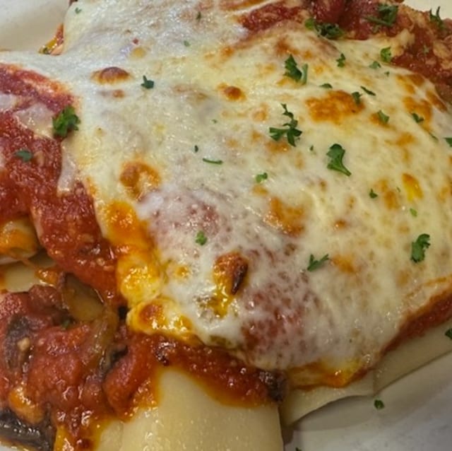 Veal Parmigiana.