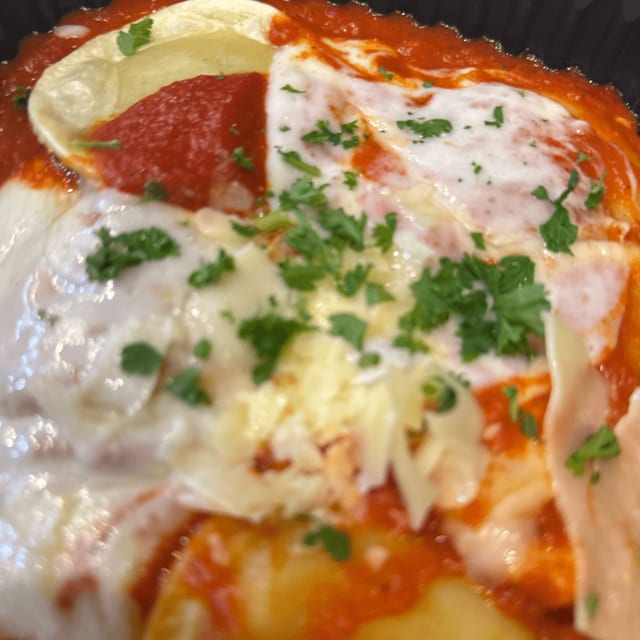 Cheese Ravioli Pasta.