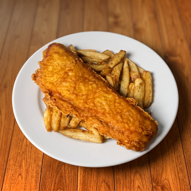 Fish and Chips Platter.