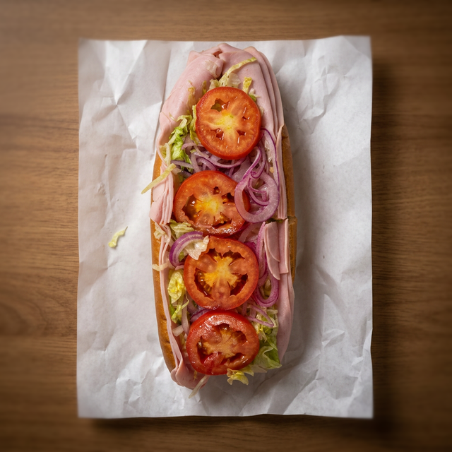 Ham & Cheese Hoagie.