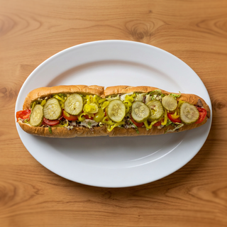 Beef Steak California Style Hot Hoagie